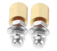 TOYZFRIENDY 2PCS Copper Alloy Dent Puller Collet Chuck for Car Body Repair Clamp Attachments Sturdy Spot Welder Accessory for Sheet Metal Repair Automotive Dent Removal Tool