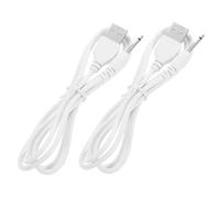 TOYZFRIENDY 2pcs Dc Charging Cable USB to Dc Adapter Cord for Small Desk Lamp Fan Router Replacement Low Power Consumption USB Charger Cable