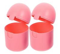 TOYZFRIENDY 2pcs Female Period Cup Storage Box with High-Temperature Resistant Food-Grade PP Material Microwave Steam Cleaner Case for Hygienic Compact Feminine Care