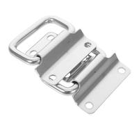 TOYZFRIENDY 2pcs Foldable Stainless Steel Recessed Pull Handles for Industrial Toolboxes Storage Boxes and Suitcases, Small Size Replacement Handles for Cabinets and Drawers