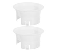 TOYZFRIENDY 2pcs Glass Pitcher Lid Replacement Leakproof PVC Water Jug Covers with Anti-splash Seal Drink Lid for Juice Carafe Fit for Cold Water Jugs and Glass Containers