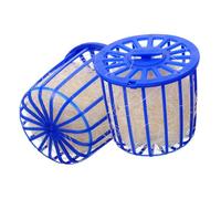 TOYZFRIENDY 2pcs Hollow Hanging Bird Nest Wear-resistant Breeding Cage Nest for Parrots and Birds Breathable Washable Design to Stress and Support Climbing Habits