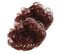 TOYZFRIENDY 2Pcs Large Claw Clip Hair Bun Maker for Women Curly Wavy Fake Buns Hairpiece Hair Extensions with Claw Natural Chic for Stylish Updo
