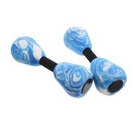 TOYZFRIENDY 2pcs Lightweight Eva Foam Water Dumbbells Set Adjustable DIY Weight for Pool Exercise Ergonomic Grip Floating Aquatic Fitness Equipment for Water Aerobics and Swimming Workouts