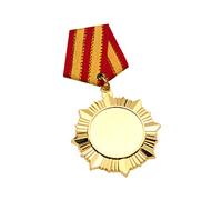 TOYZFRIENDY 2pcs Medals for Competition Marathon Honor Award Badges Metal Prizes for Sports Day and Athletic Events