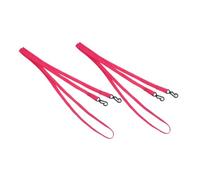 TOYZFRIENDY 2pcs Mitten Clips Leash Anti-Lost Holder for Ski Gloves Pink Mitten String Glove Clip Holder Suitable for Outdoor Winter Activities