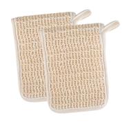 TOYZFRIENDY 2Pcs Multi-function Cotton Linen Soap Bag with Hook for Gentle Facial Exfoliating and Creation Convenient Household Mesh Pouch for Face Wash and Handmade Soap Storage