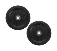 TOYZFRIENDY 2pcs Nylon Groove Pulley Wheels for Exercise Pulley Systems Wear-resistant Fitness Cable Machine Replacement Rollers Smooth Glide Nylon Bearings for Home and Commercial Gym