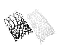 TOYZFRIENDY 2pcs Outdoor Basketball Net Replacement, 12-loop Standard Hoop Nets with Anti Thickened Nylon, Silent and Weather-resistant for Mobile and Junior Basketball Hoops