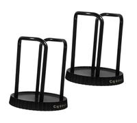 TOYZFRIENDY 2pcs Paper Cup Holder Organizer Material Disposable Cup Rack for Coffee Milk Tea Shops Home Bar Counter Practical Storage Stand