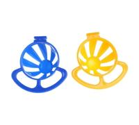 TOYZFRIENDY 2pcs Parrot Feeding Bowls Pet Eating Basket for Birds Easy- Basin Random Color for Vegetables Fruits Storage Random Color