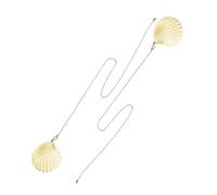 TOYZFRIENDY 2pcs Pendant Fan Pull Chains with Connector Decorative Ceiling Fan Extenders for Light Fixtures Versatile Indoor Use Elegant Beaded Ball Design