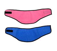 TOYZFRIENDY 2Pcs Pet Cooling Towel Wrap Collar for Dogs Breathable Summer Cooling Bandana Scarf with Heat Reducing Effect Safe and Comfortable Neck Neckerchief for Hot Weather Outdoor