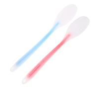 TOYZFRIENDY 2pcs Portable Silicone Acupoint Massage Pat for Muscle Relaxation and Back Relief Lightweight Handheld Scraping Stick with Extended Handle for Deep Tissue Tapping for Cyclists and