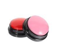 TOYZFRIENDY 2Pcs Recordable Pet Talking Buttons for Dogs and Cats Interactive Sound Training Buttons with Loud Playback Voice Communication for Smart Pet Behavior Training