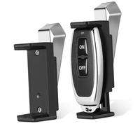 TOYZFRIENDY 2pcs Remote Control Bracket Visor Clips for Cars Garage Remote Visor Clip Sun Visor Clip Covers Extendable Garage Door Remote Visor Clip Accessory Holder Mount Abs Black