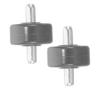 TOYZFRIENDY 2pcs Replacement Wheels for Vacuum Cleaner Small Heavy Duty Front Casters Vacuum Cleaner Repair Parts for Efficient Floor Protection