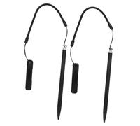 TOYZFRIENDY 2pcs Resistive Screen Stylus Tablet Stylus Pen Capacitive Pen for Touch Screens Tracking Copper Fittings Black