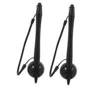 TOYZFRIENDY 2pcs Resistive Touchscreen Stylus Pen with Tether for Smooth Writing and Drawing Compatible with Pos Pda Tablet Smartphone Industrial Control Devices