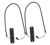 TOYZFRIENDY 2pcs Retractable Spring Tether Lanyard with Adhesive Pen Holder for Touch and Drawing Pens Lose Elastic Strap with Silicone Ring for Tablets Desks Offices and Schools