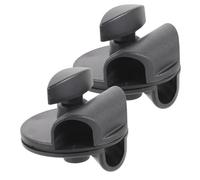 TOYZFRIENDY 2pcs Rotatable Microphone Arm Clamps Boom Mic Stand Clips Adjustable Mic Desk Mount Holders Compatible with 15mm to 19mm Stands for Live Streaming and Recording