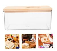 TOYZFRIENDY 2pcs Small Hamster Sand Bath Box Acrylic Reusable Hamster Bathtub 15.5x10x7cm for Chinchilla and Dwarf Bathing Pet Supplies