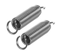 TOYZFRIENDY 2pcs Stainless Steel Drum Pedal Springs Replacement for Bass Drum Foot Pedal Percussion Instrument Parts Silver