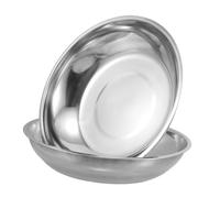 TOYZFRIENDY 2pcs Stainless Steel Weighing Pan for Mechanical Dial Scale Precision Balance Plate for Kitchen Laboratory Industrial Use Easy Replacement Tool