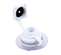 TOYZFRIENDY 2pcs Tpu Kayak Boston Valve Replacement Spiral Nozzle Inflation Plugs for Inflatable Boats Rafts One-way Air Caps Random Color