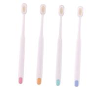TOYZFRIENDY 2Pcs Ultra Soft Bristle Toothbrush Postpartum Oral Cleaning Brushes with Ergonomic Anti-Slip Handles for Sensitive Gums and Teeth Care Random Color Random Color