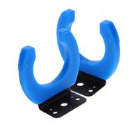 TOYZFRIENDY 2pcs Wall-mounted Microphone Hook Holders Mic Hanging Racks for Wireless Mic Storage Space-saving Design for Ktv Use