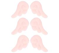 TOYZFRIENDY 3 Pair Light Weight Party Decorative Angel Wing Hairpins for Women Soft Plush Pink Wing Hair Accessories Cute Cartoon Style for Charming Hairstyles