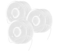 TOYZFRIENDY 3 Rolls Portable Pva Tape Water Soluble Fishing String Carp Bait Dissolving Line Multifunctional for Freshwater and Seawater Anglers