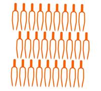 TOYZFRIENDY 300PCS Reusable Plastic Fastening Vines Clamps for Garden Vegetables and Strawberries Plant Fixing Clips for Stable Support Improved Ventilation and Light Penetration in Home and