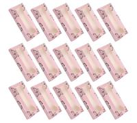 TOYZFRIENDY 30pcs Rectangular Eyelash Display Holder Paper Boxes with Clear Window Protective Lash Storage Case for Salon and Home Use