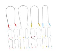 TOYZFRIENDY 32 Pcs Hot Curler Clip Replacement Versatile U-shaped Roller Securing Pins Safe Heat-resistant Hair Roller Accessories for Styling and Curling Long Hair at Home Salon