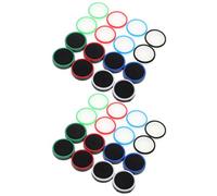 TOYZFRIENDY 32pcs Silicone Joystick Caps for Controller with Glow-in-the-dark Night Glow Thumbstick Covers Antislip Silicone Thumb Grip Caps for Enhanced Comfort and Precision Control