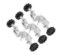 TOYZFRIENDY 3PCS Adjustable Bosshead Clamp Heavy Duty Laboratory Clamp Stand with Dual Screw Mechanism for Secure Holding of Lab Equipment