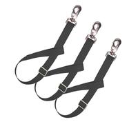 TOYZFRIENDY 3Pcs Adjustable Nylon Feeder Straps for Horses Bucket Hangers with Hooks for Indoor Outdoor Use Fence Posts Stalls and Training Grounds