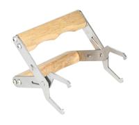 TOYZFRIENDY 3pcs Bee Frame Lifter Clamp with Handle Beekeeping Frame Holder Tool and Honey Harvesting Comfortable Grip for Efficient Beehive Lifting and Colony Inspection