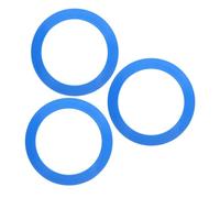 TOYZFRIENDY 3pcs Circle Hoop-tossing Large Ring Toss Circus for Jonglierringe Agility Rings Fun Juggling Kit Outdoor Hoop Blue Plastic