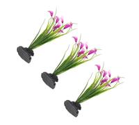 TOYZFRIENDY 3pcs Japanese Style Sashimi Serving Plate Decor Artistic Cold Dish Flower Ornaments for Sushi Presentation Creative Dish Adornment for Home and Restaurant Use Stable and Use