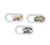 TOYZFRIENDY 3pcs Laptop Webcam Protector Covers Anti-peeping Privacy Camera Safety Small Thin Protective Covers for Laptops Smartphones Tablets