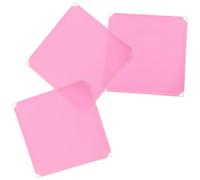 TOYZFRIENDY 3pcs Large Cat Litter Box Enclosure Splash Guard with Black Clips Plastic Pee Shield Fence for Privacy Protection and Litter Pan Guard in Indoor Pet Use