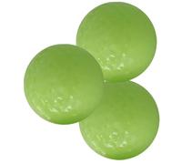 TOYZFRIENDY 3pcs Luminous Golf Balls Night Training Fluorescent Practice Balls for Golfers Dark Sports for Evening Play and Skill Improvement