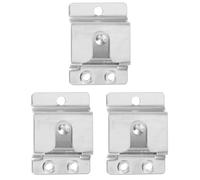 TOYZFRIENDY 3Pcs Metal Car Microphone Holder Hooks Compatible with Kenwood Tk868G Tm471A Tm271A Tm281 Radio Mic Clip for Vehicle Handheld Radio Mount Suspension