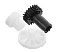 TOYZFRIENDY 3pcs Plastic Meat Grinder Gear Replacement Set 10/27 Teeth + 8/24 Teeth + for Household Meat Grinder Accessories Essential for Home Use
