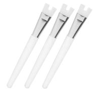 TOYZFRIENDY 3pcs Portable Nose Shadow Contour Brushes for Women U-shaped Highlighter Makeup Tools for Precise Blending Smudging and Shading Reusable Cosmetic Brushes for Beginners and