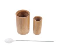 TOYZFRIENDY 3Pcs Reliable Bamboo Cupping Cups for Body Massage Therapy Lightweight and Compact Household Bamboo Cups for Facial and Multifunctional Cupping Easy to Use and Carry Gift for