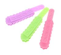 TOYZFRIENDY 3pcs Silicone Bookmark Clips Soft Non Slip Page Holders for Reading Lovers Portable Colorful Book Marks for Women Men Travel Home Use